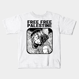 FREE PALESTINE Kids T-Shirt